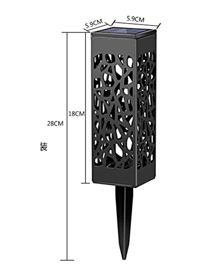 6-Piece Solar Garden Pathway Light Set 738grams