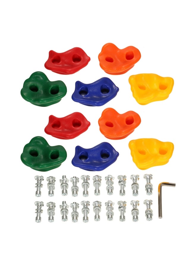 10-Piece Wall Rock Climbing Stones Kit