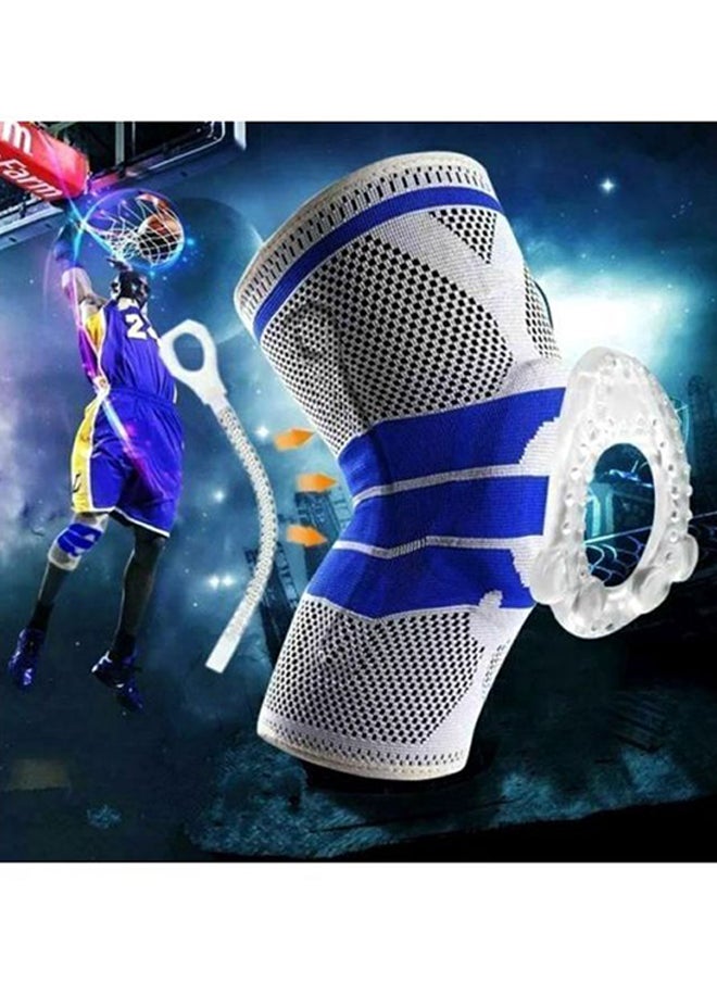 Silicone Spring Full Knee Brace 20x26x20cm