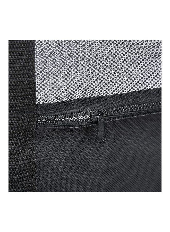 Mesh Beach and Picnic Tote Bag with Insulated Compartment