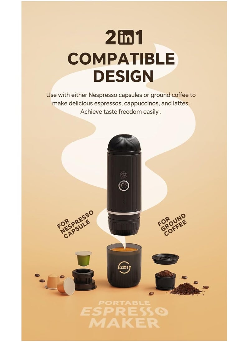 Portable Coffee Maker Travel Espresso Machine