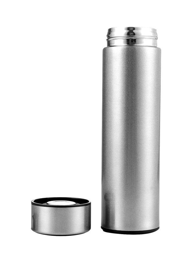 Non-Leak Vacuum Hot And Cold Flask silver