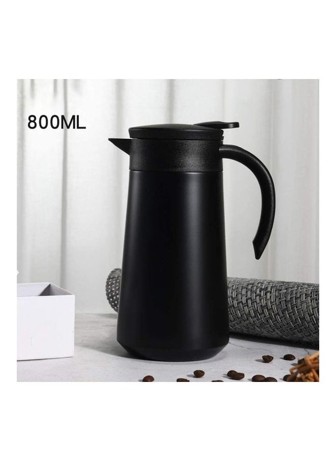 Stainless Steel Thermal Coffee Pot Black