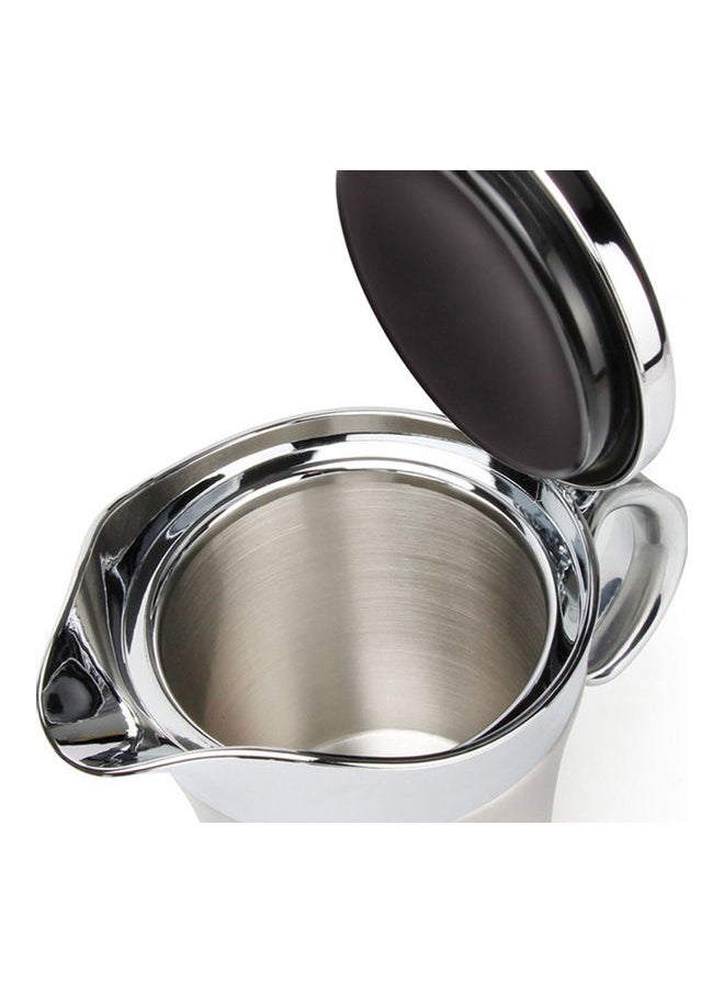 Double Wall Insulated Gravy Boat Sauce Jug Silver