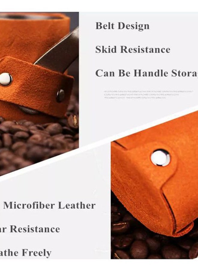 Manual Coffee Grinder, Stainless Steel Coffee Bean Grinder, Adjustable Burr Coffee Grinder, Portable Coffee Grinders for Home Use, Office, Travel and Camping