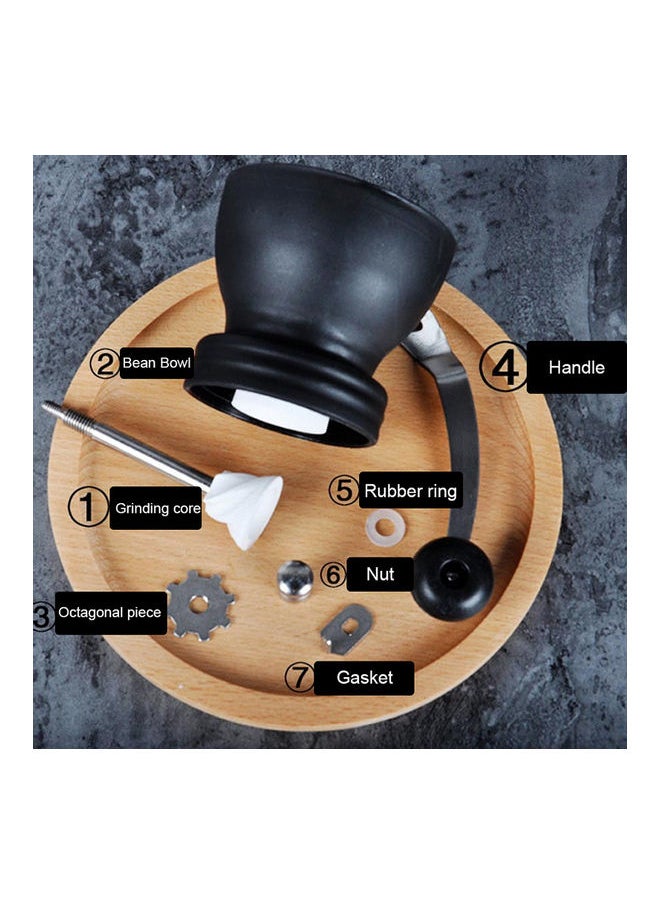 Manual Coffee Bean Grinder Black