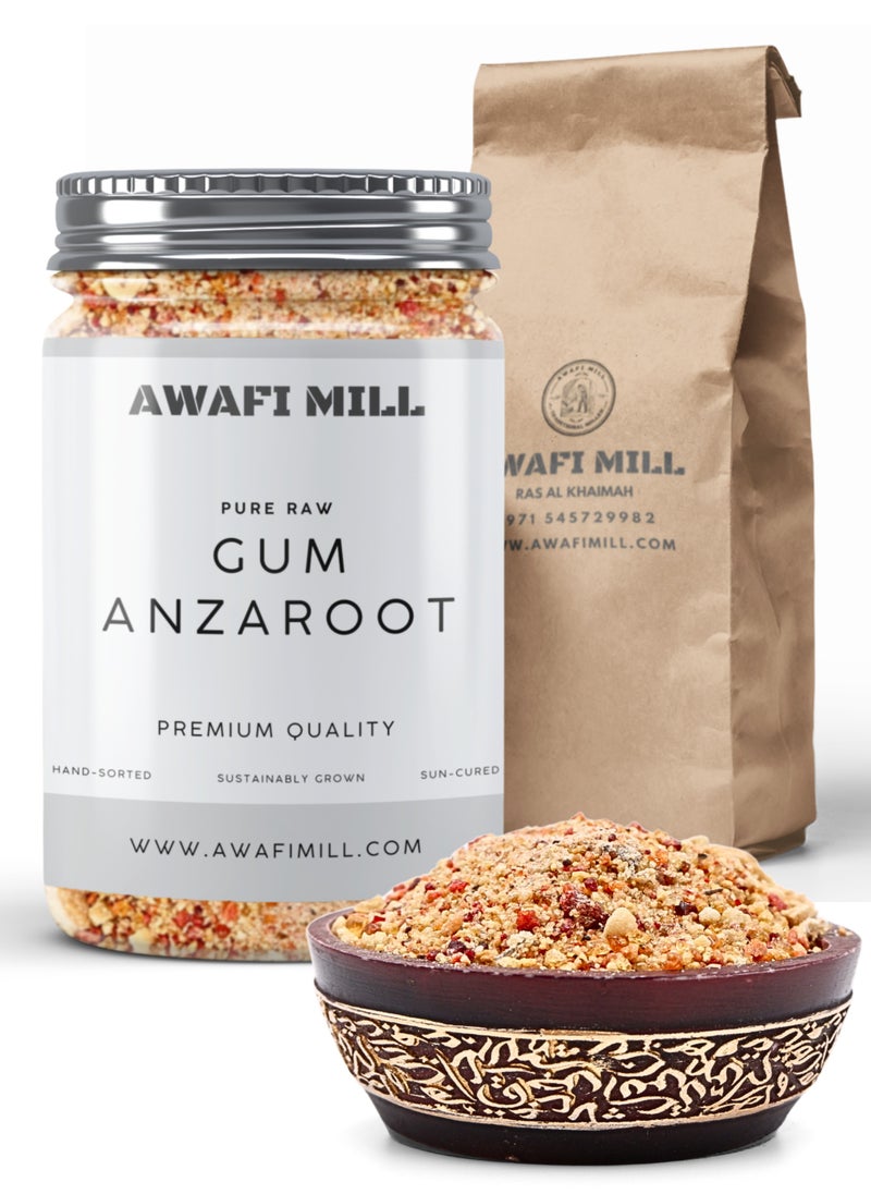 AWAFI MILL Gum Anzaroot | Natural Dried Resin Chunks | Traditional Herbal Ingredient