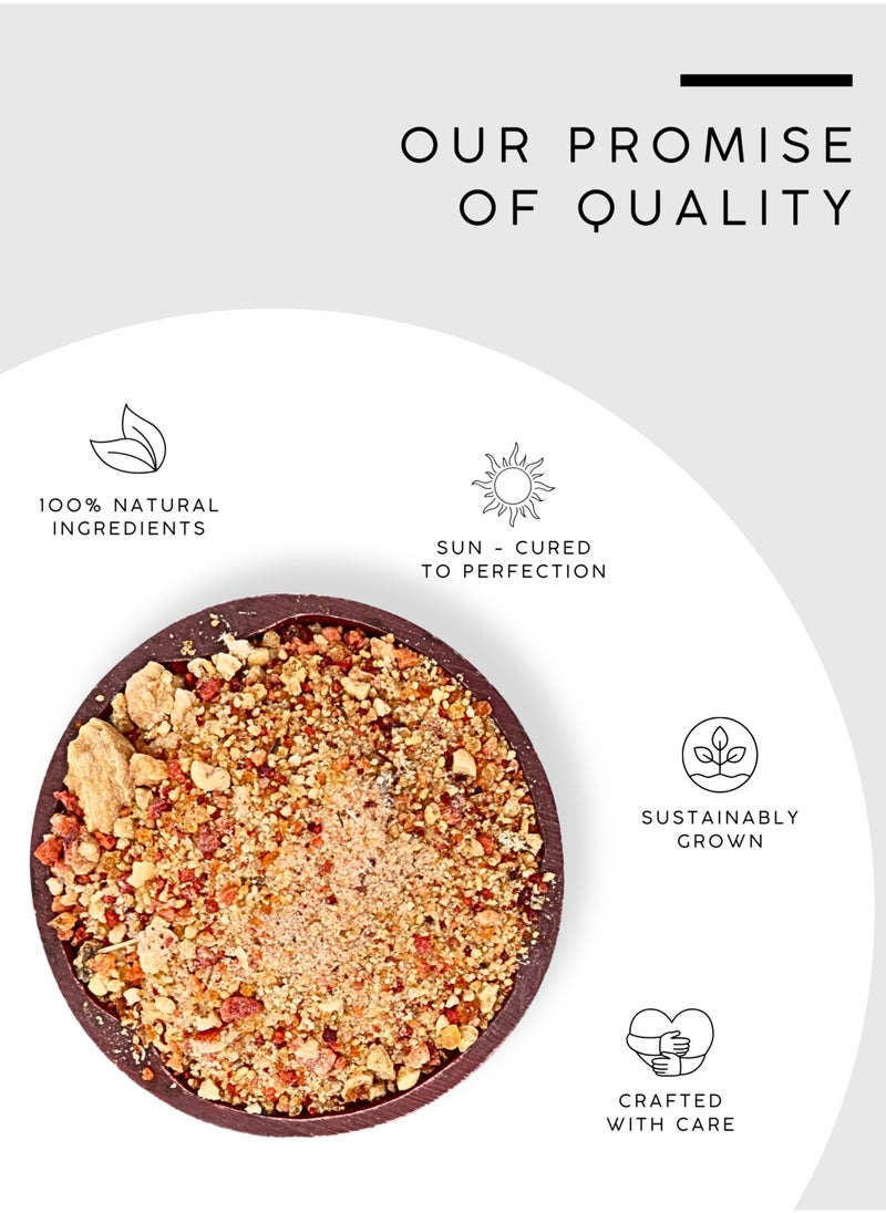 AWAFI MILL Gum Anzaroot | Natural Dried Resin Chunks | Traditional Herbal Ingredient