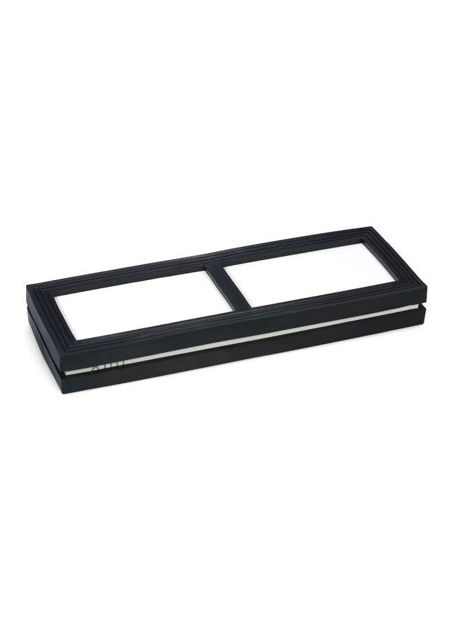 800 Grit Knife Sharpening Stone White/Black