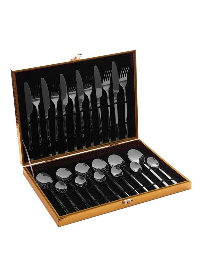 24-Piece Cutlery Set Multicolour