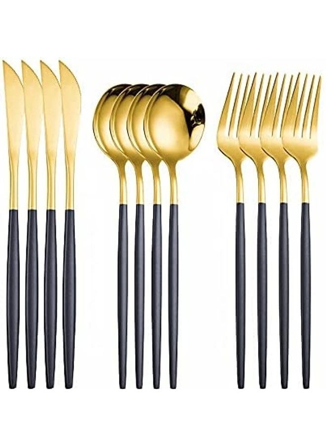 12-Piece Cutlery Set Multicolour