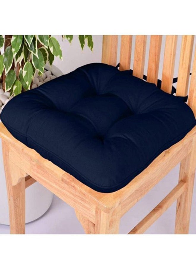 Soft Chair Pads with Ties,Seat Cushion,Chair Seat Pads,Chair Cushions Dining Room For Indoor Outdoor Garden Patio Kitchen Office Chairs,Black