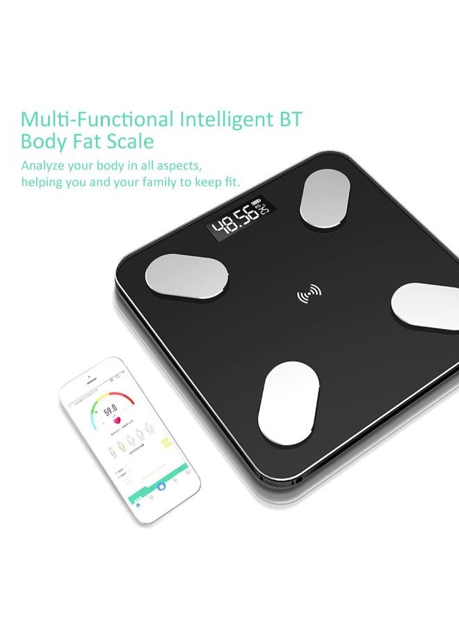 Multi-Functional Intelligent BT Electronic Body Fat Scale With Smartphone App Body Composition Analyzer