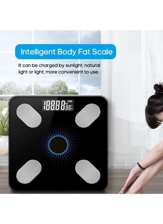 Intelligent BT Electronic Body Fat Scale With Smartphone App Body Composition Analyzer
