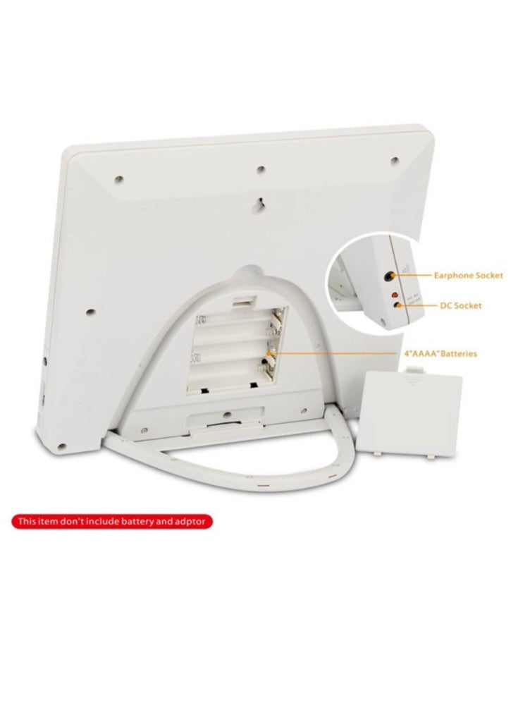 Digital Desk Azan Clock,Al-Harameen,Azan Clock,Prayer Times Table Clock,Digital Alarm,HA-4010