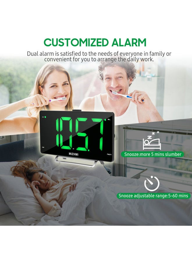 منبه رقمي أسود 21.00X9.50X13.00سم