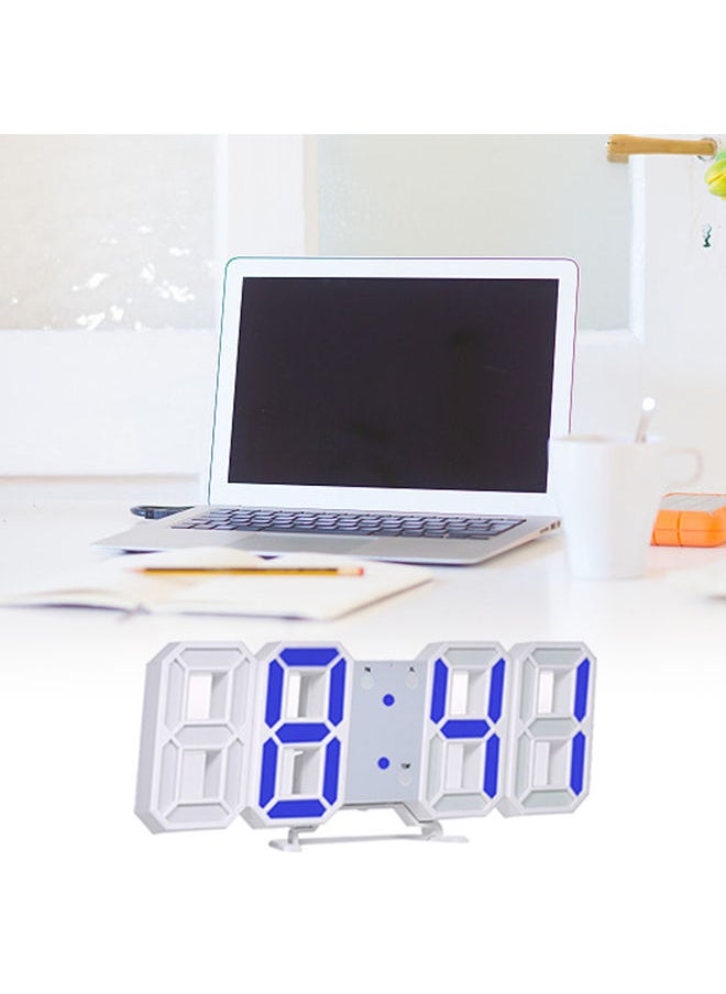 3D LED Digital Clock multicolour 29.00x4.50x10.00cm