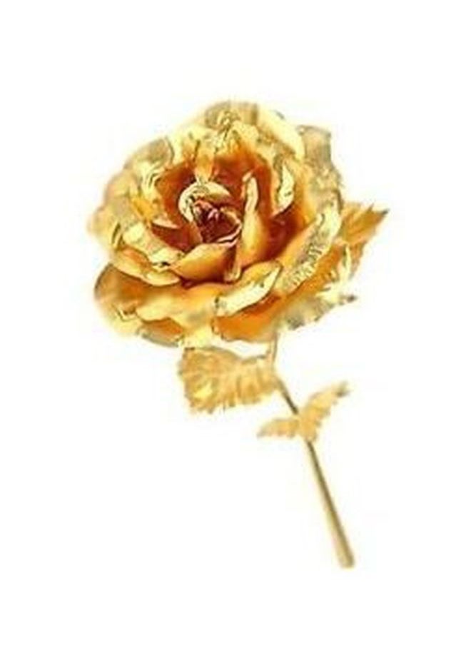 24K Gold Plated Foil Rose Gold 25x8cm