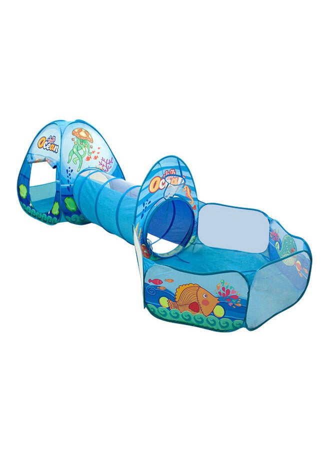 Ball Ocean Pool Pit Tent And Tunnel 210x85x110cm