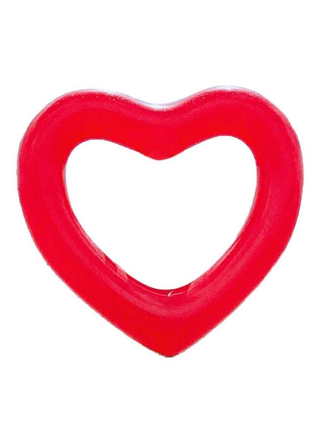 Inflatable Heart Shaped Swimming Ring