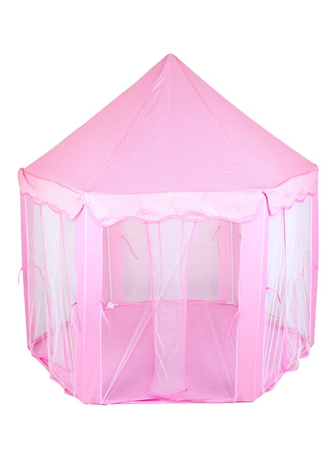 Hexagon Princess Castle Play Tent,Princess Castle Play Tent for Girls Large Kids Play Tents Hexagon Playhouse with Star Lights Toys for Children Indoor Games