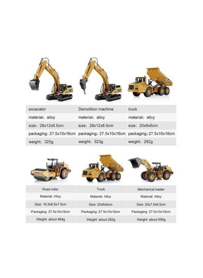 Child Car Model Child Car Model Engineering Vehicle Excavator Hand