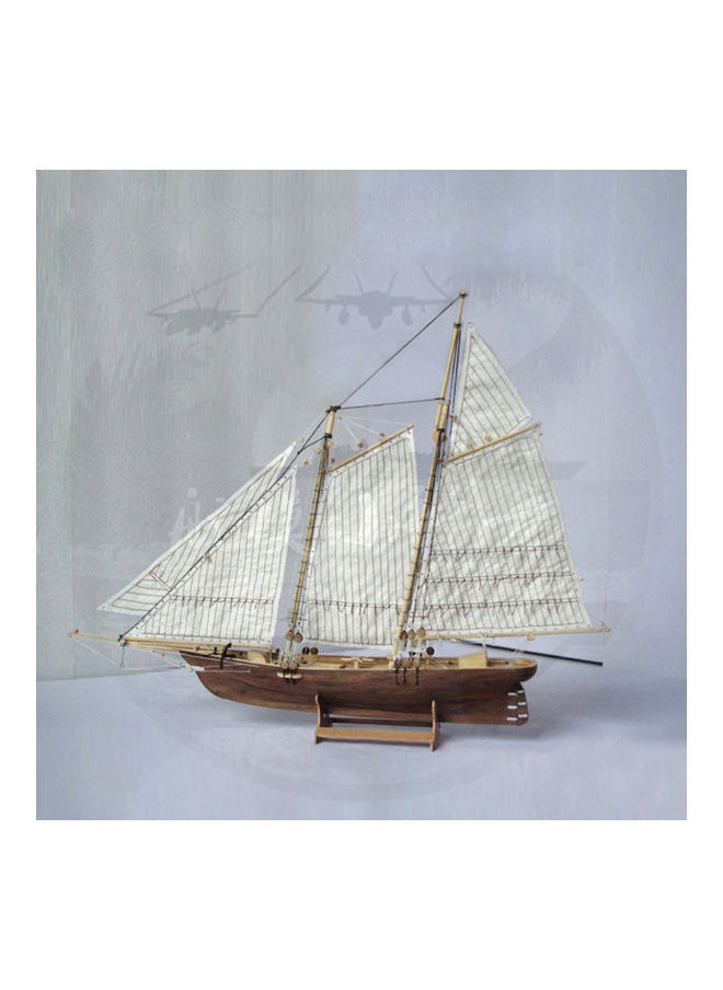 DIY Wooden Assembly Sailing Ship Model 410x60x400mm