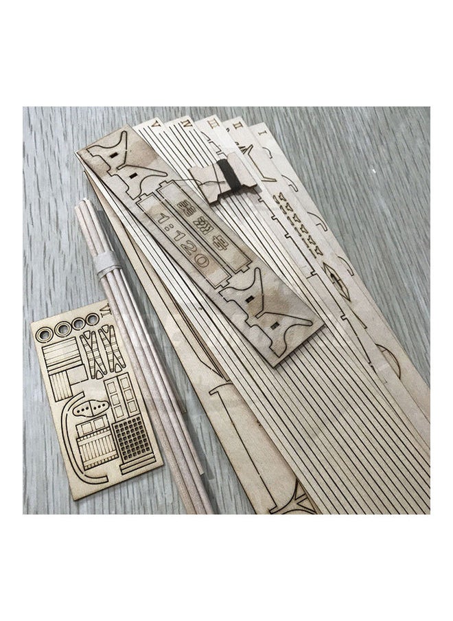 DIY Wooden Assembly Sailing Ship Model 410x60x400mm