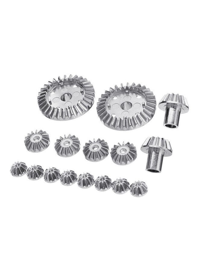 16-Piece Upgrade Metal Gear For 144001/12428-A/B/C/12423 RC Car