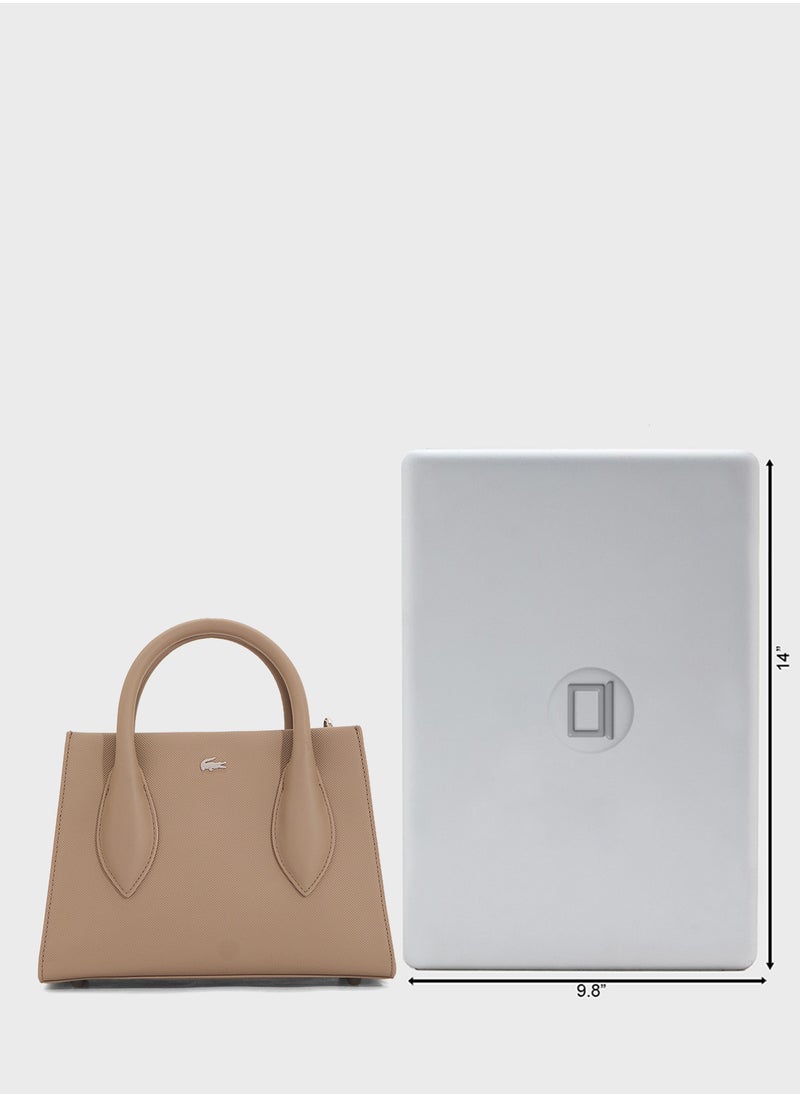 Essentials Top Handel Zip Over Tote
