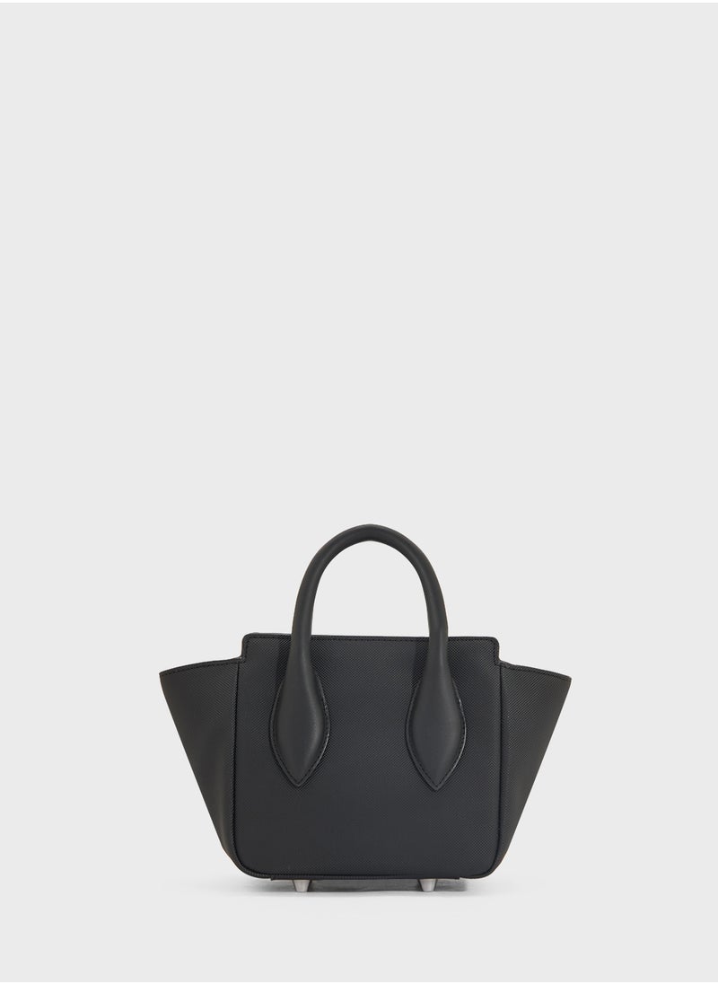 Essentials Top Handel Zip Over Crossbody