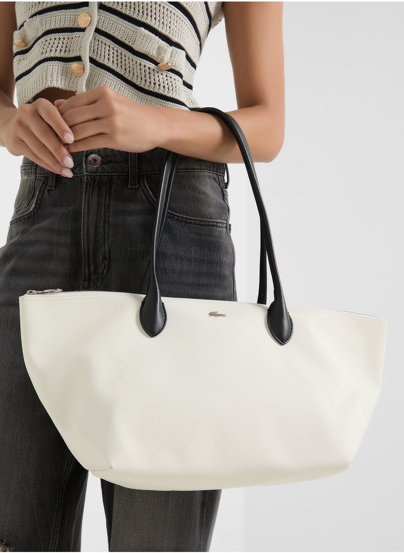 Essentials Top Handle Zip Over Tote