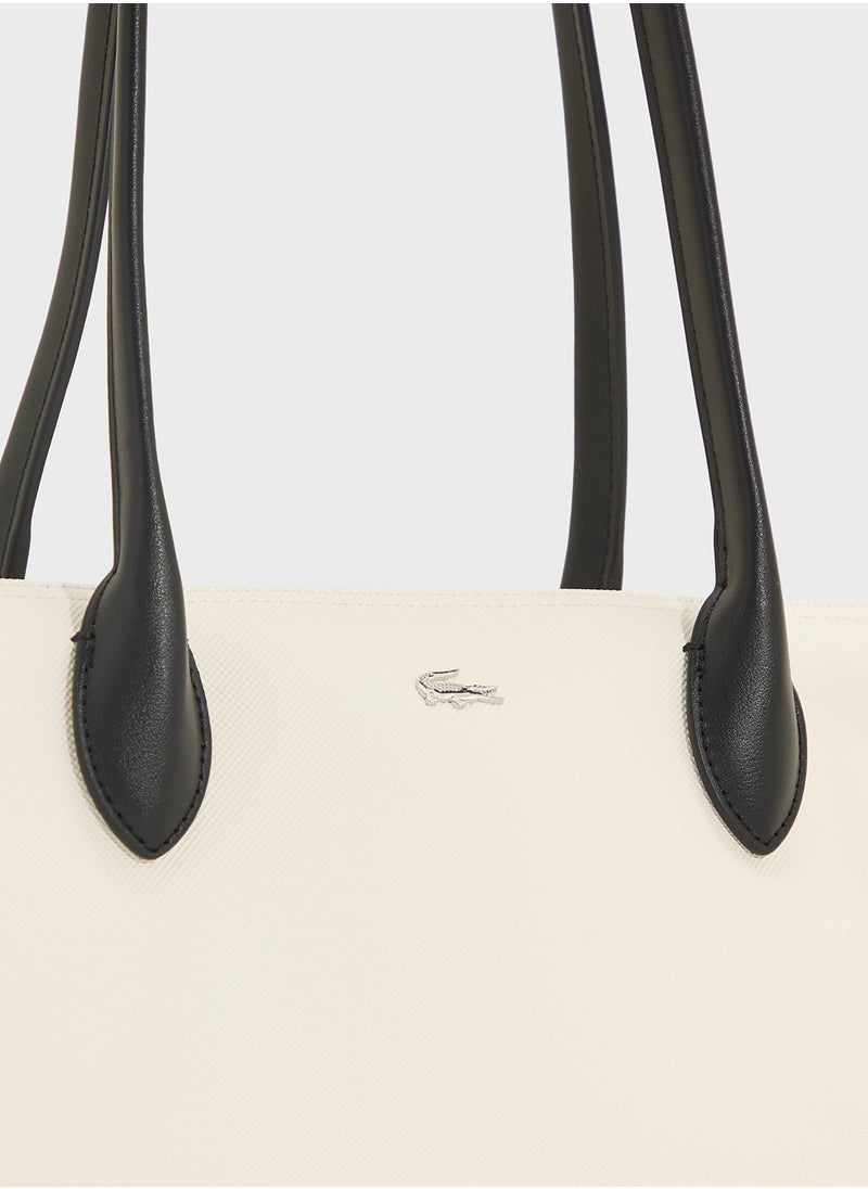Essentials Top Handle Zip Over Tote