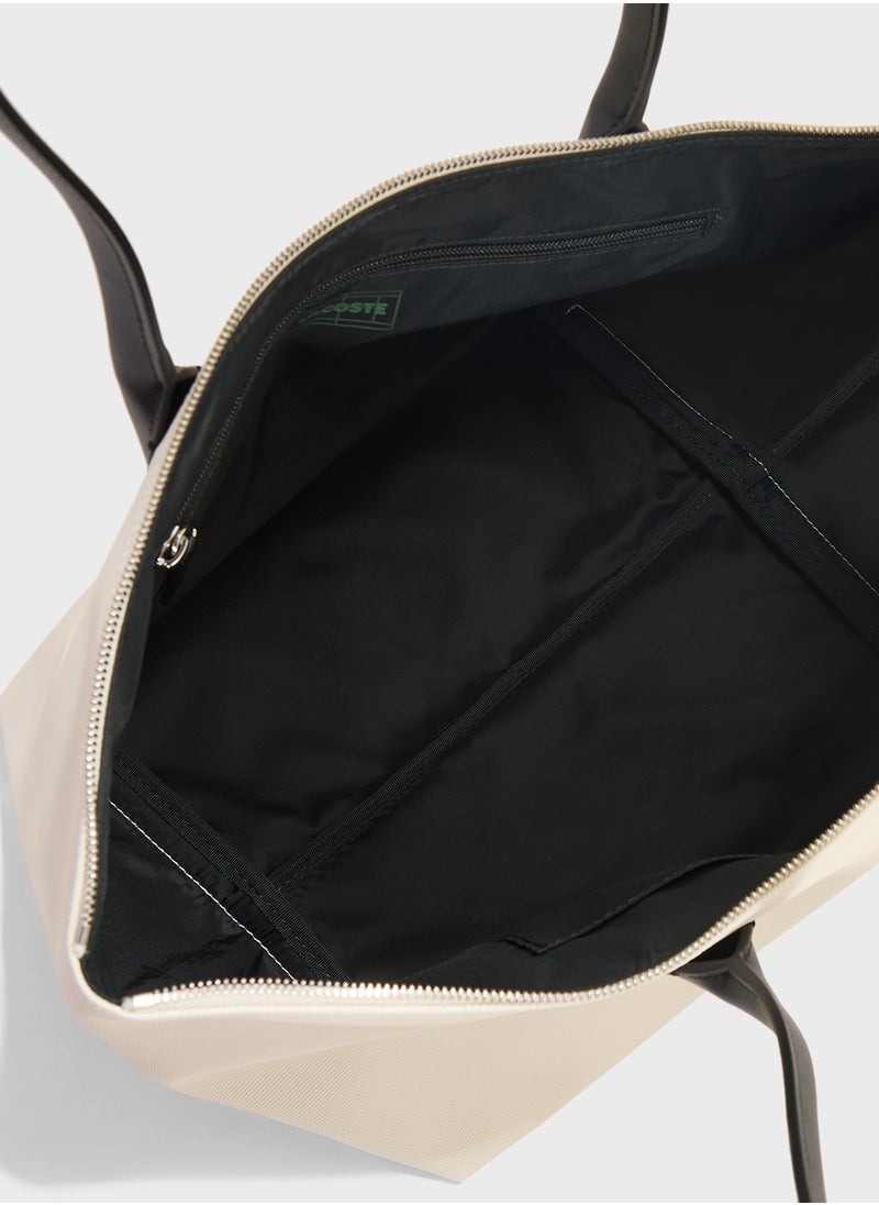 Essentials Top Handle Zip Over Tote