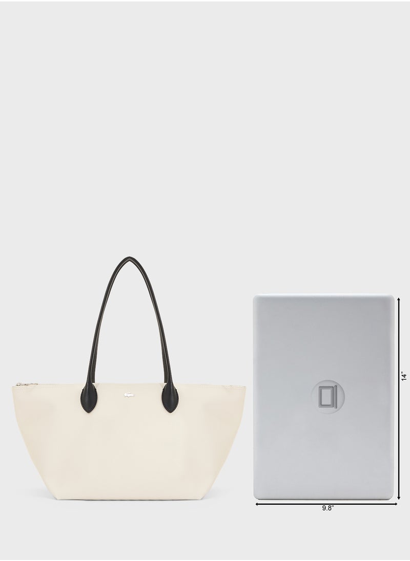 Essentials Top Handle Zip Over Tote