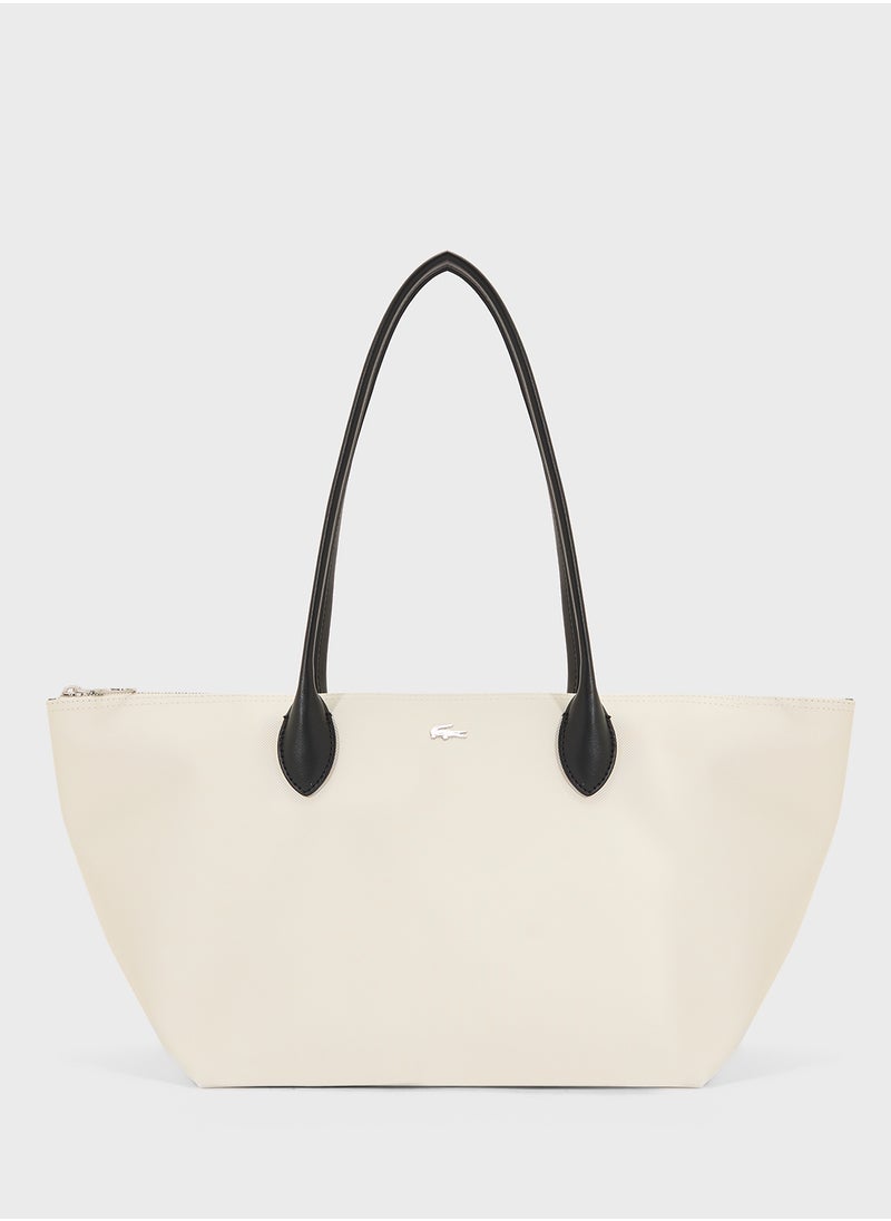 Essentials Top Handle Zip Over Tote