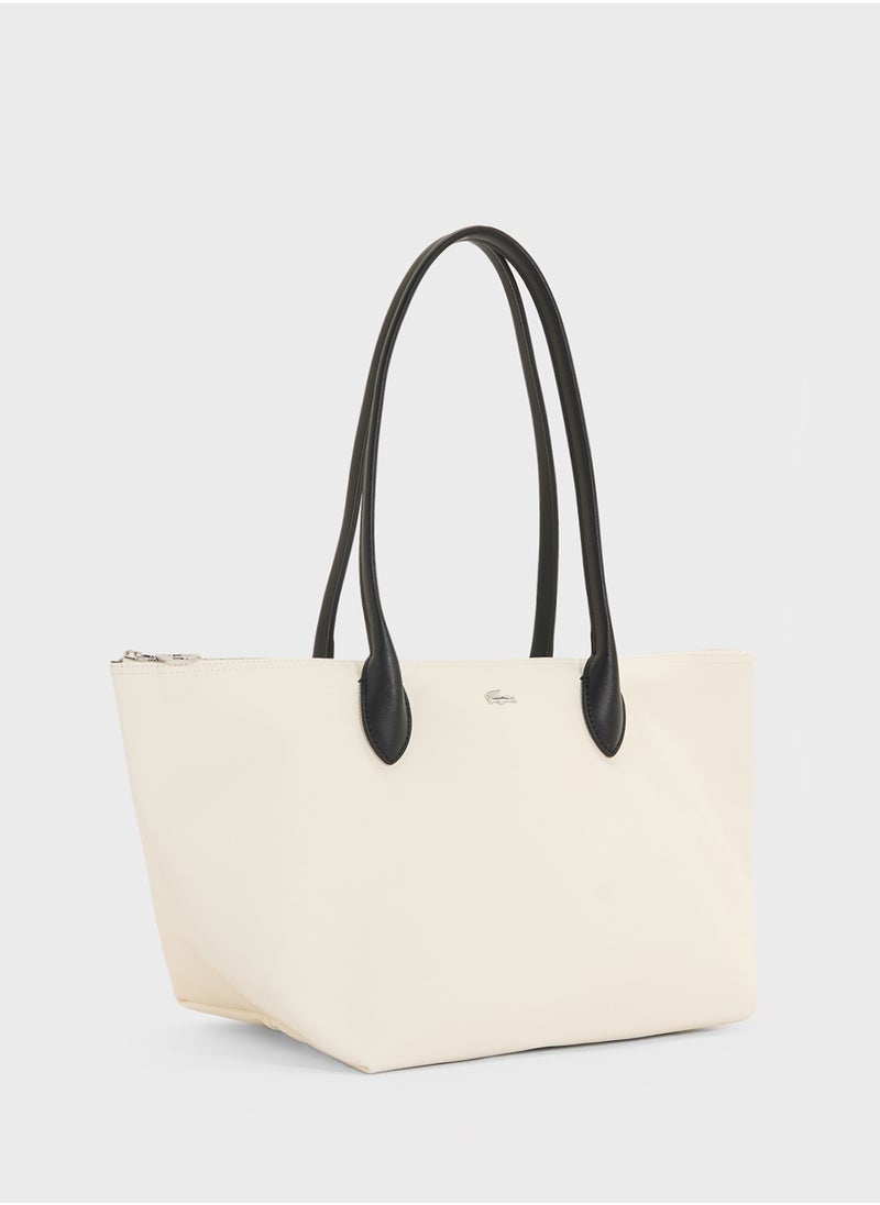 Essentials Top Handle Zip Over Tote