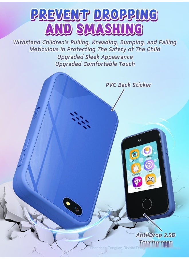 New Kids Smartphone Camera - 2.8-Inch IPS Smart Toy with 24MP HD Photo Capture