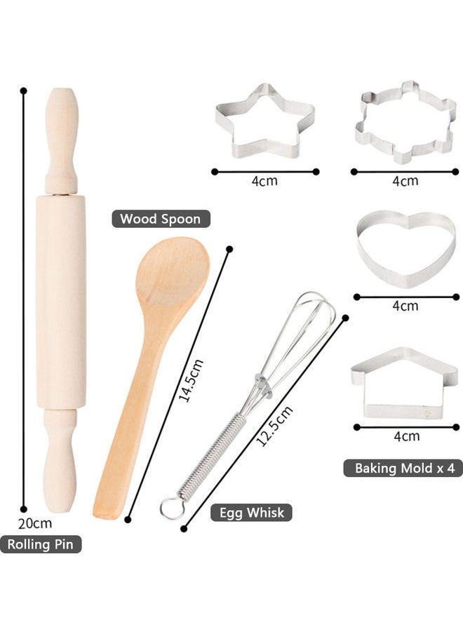 Kids Cooking And Baking Apron With Hat