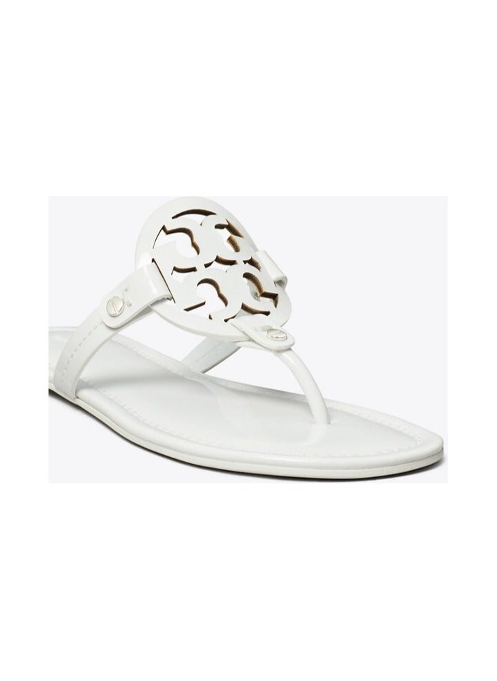 Miller patent sandal