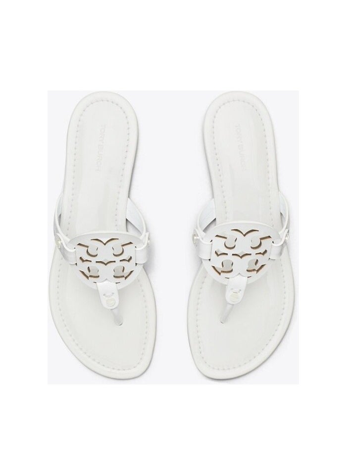 Miller patent sandal