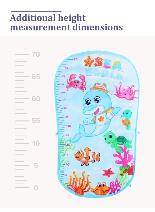 Baby pedal piano play blanket, newborn crawling mat, children's play mat, fun piano blanket, equipped with music and lighting, suitable for infants aged 1 to 12 months