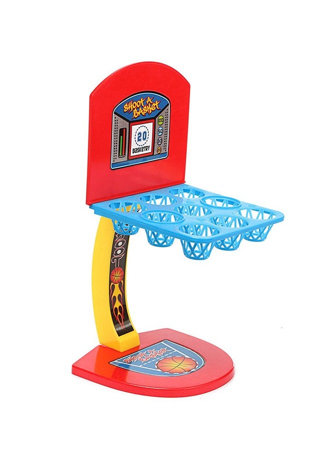 Shoot A Basket Sport Toy,Basketball Game Toys, Tabletop Basketball Shooting Game for Kids and Adults, Desk Games for Office for Adult to Reduce Stress, Basketball Party Favors Classroom Prizes for B