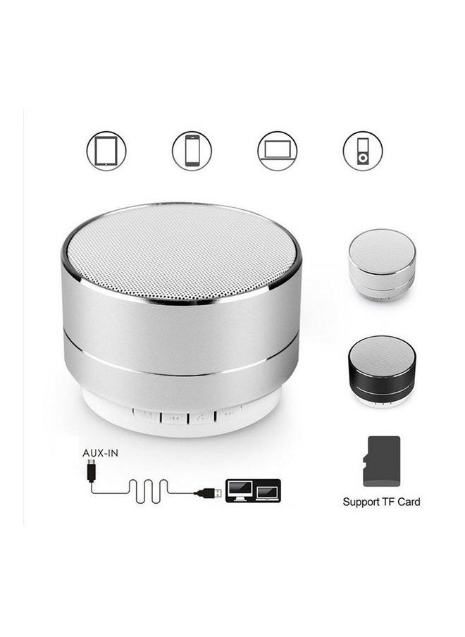 Rechargeable Portable AUX Mini BT Speaker Pluggable headset Music Audio Playing Time,TF Card Slot for Home, Travel Rose Gold