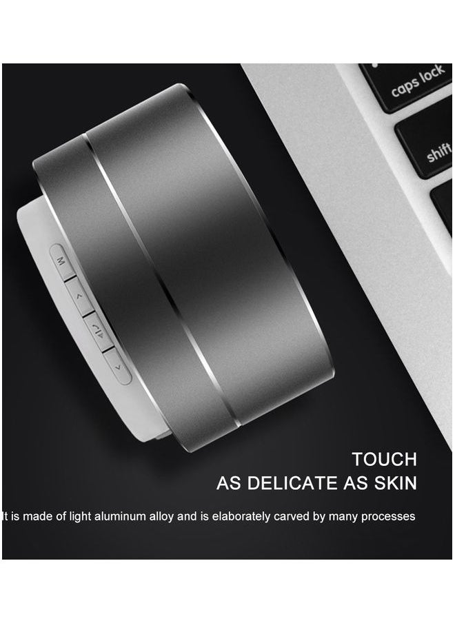 Rechargeable Portable AUX Mini BT Speaker Pluggable headset Music Audio Playing Time,TF Card Slot for Home, Travel Rose Gold