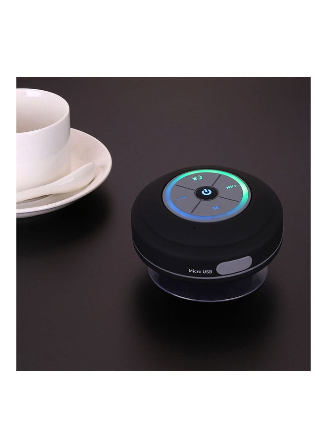 Mini Wireless BT Waterproof Speaker Black