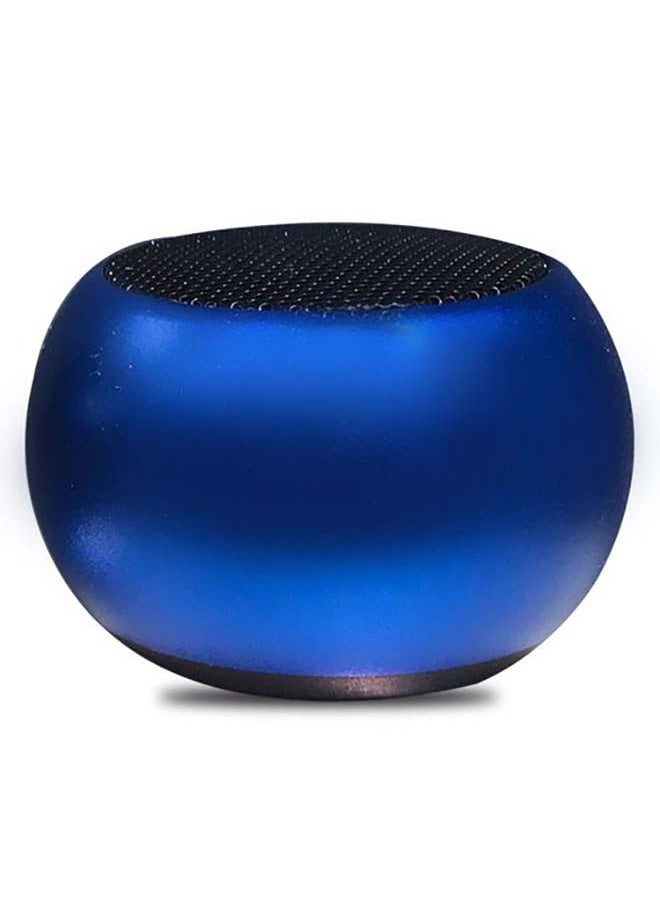 Mini Wireless Portable Bluetooth 4.2 With TWS Function Blue