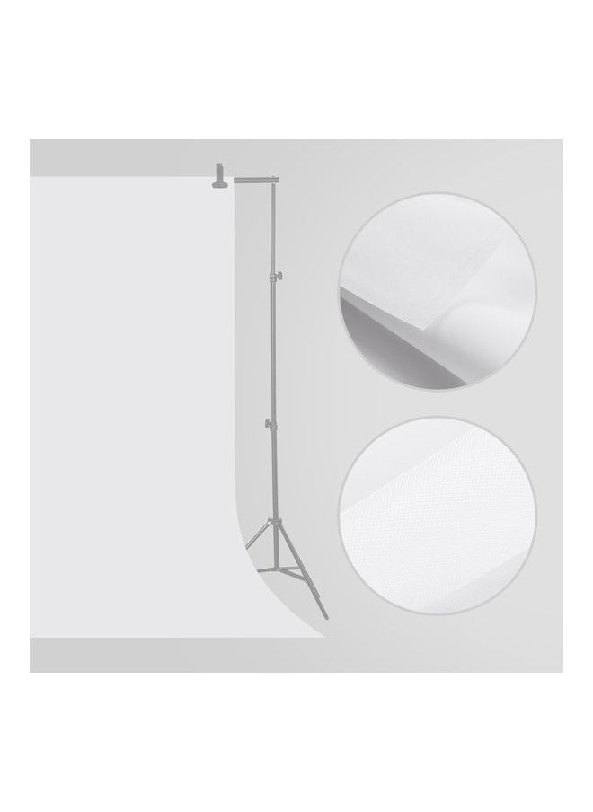 Durable Photography Backdrop Photo Studio Props Vinyl Material White