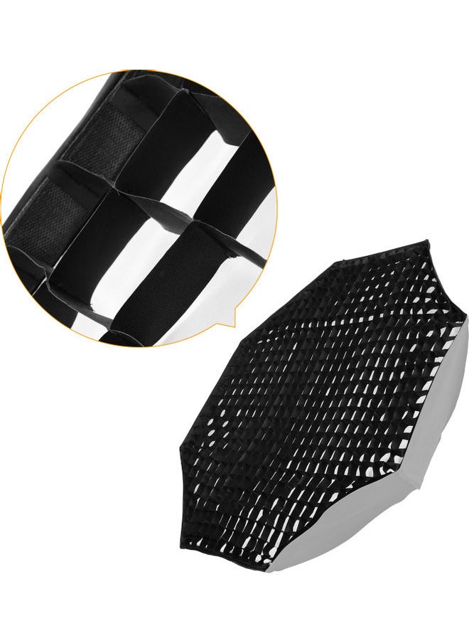 Photography Octagon Soft Box Grid Black/White