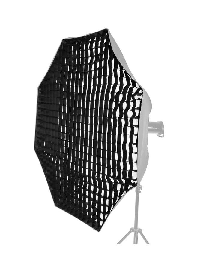 Photography Octagon Soft Box Grid Black/White